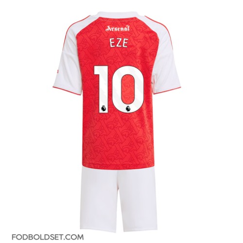 Arsenal Eberechi Eze #10 Hjemme Trøje Børn 2025-26 Kortærmet (+ Korte bukser)